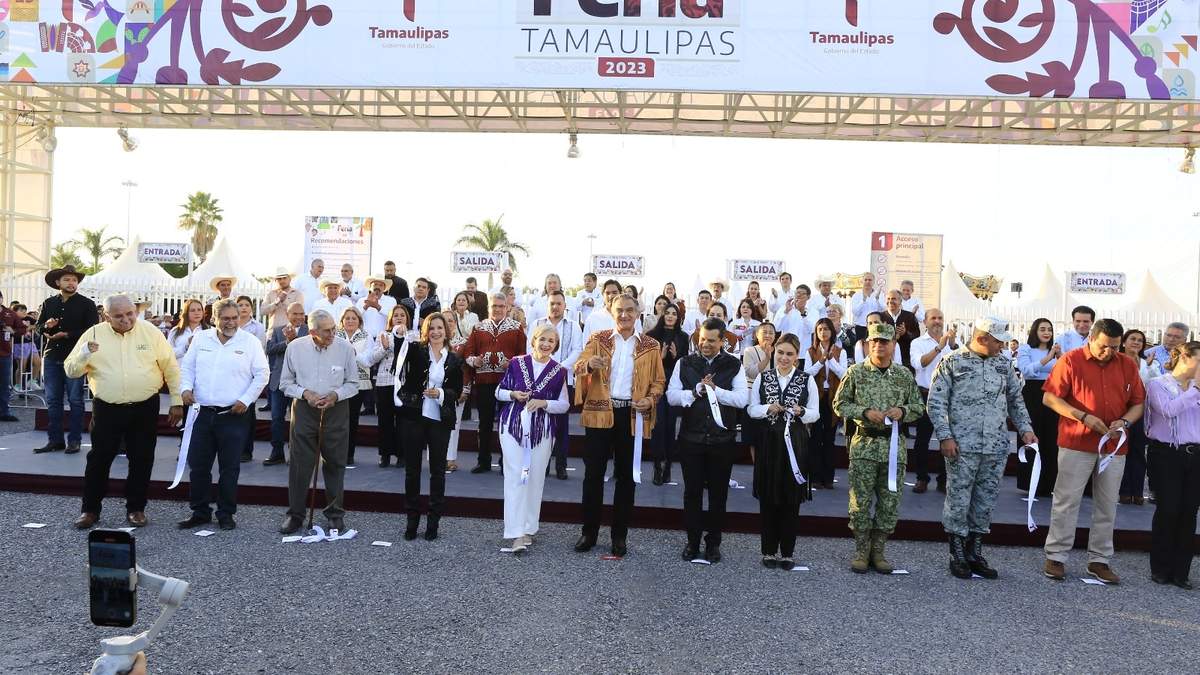 Inaugura gobernador Feria Tamaulipas 2023