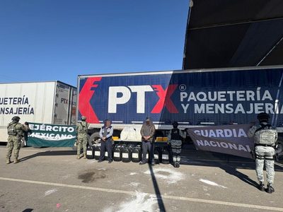 Gabinete de Seguridad asegura 300 kilos de metanfetaminas en  San Luis Río Colorado