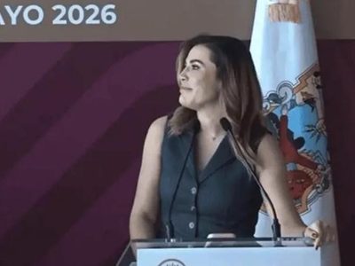 Marina del Pilar Ávila se queda sin luz en plena conferencia donde negaba apagones en Mexicali