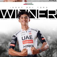 Isaac del Toro alcanza los 15 títulos en 2025 tras conquistar la carrera Gran Piamonte