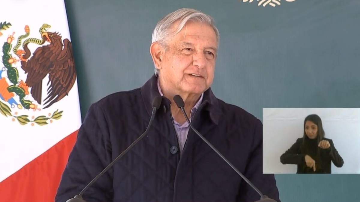 AMLO en San Quintín, BC. Foto: video Presidencia