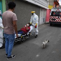 Suman 185 mil 257 mil muertos en un año de covid-19 en México