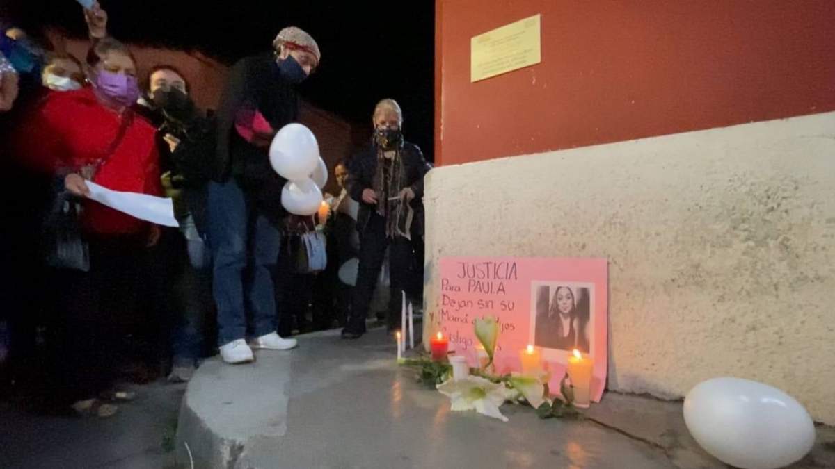 Pobladores realizaron una ofrenda en el lugar donde fue asesinada Ana Paula Ruiz