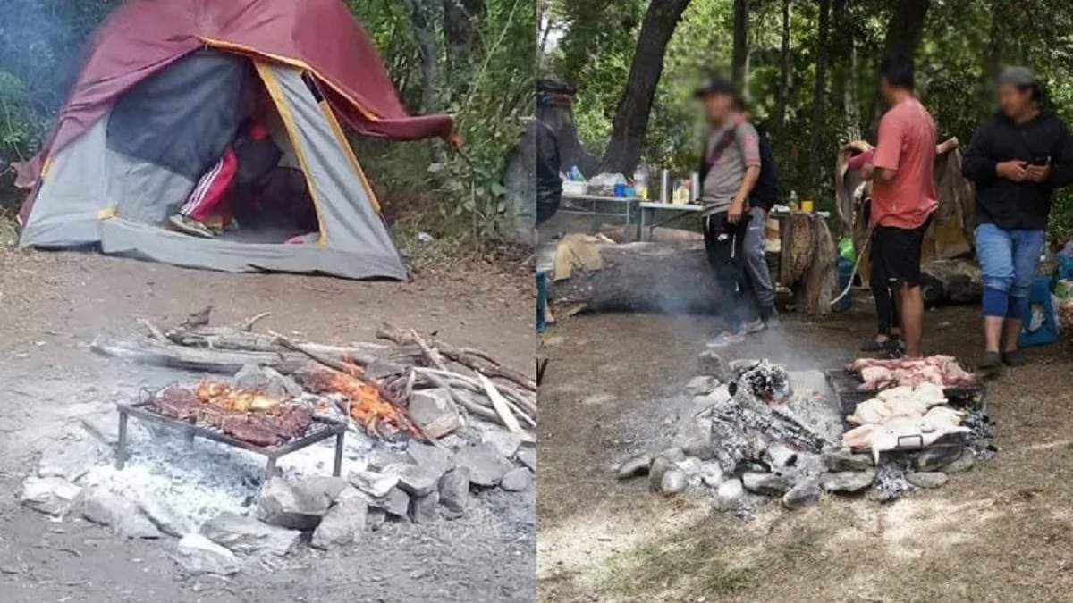 Rige en toda la provincia la prohibición de hacer fuego en sitios no habilitados. Fuente (X)