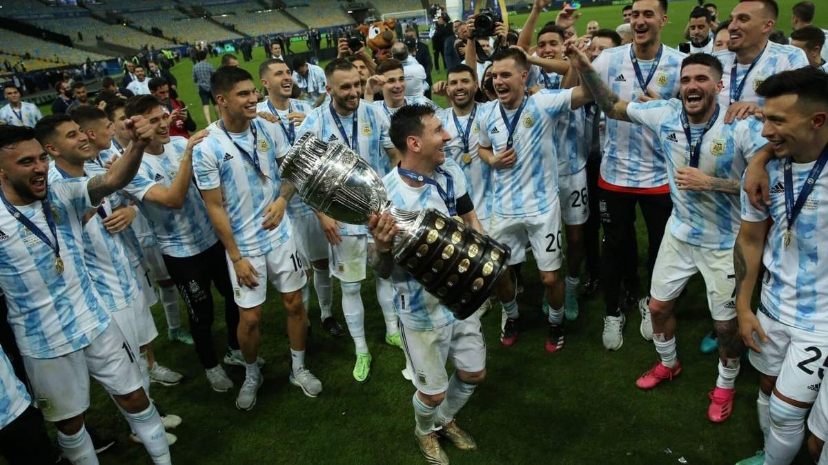 Argentina fue el último campeón de la Copa América. Fuente: (X)