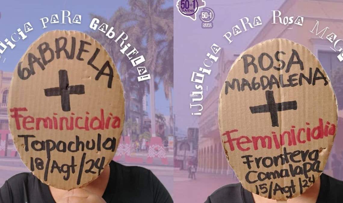 Gabriela Betsabé y Rosa Magdalena fueron víctimas de feminicidio