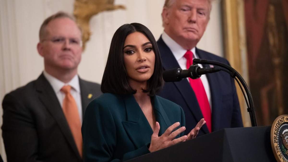 Kim Kardashian y Donald Trump. Fuente: (Instagram)