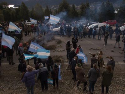 Se movilizan contra las usurpaciones en la Patagonia