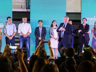 Fernandez apuntó contra el Macrismo y respaldó a Kicillof
