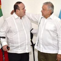 AMLO se reúne en privado con el presidente electo de Guatemala