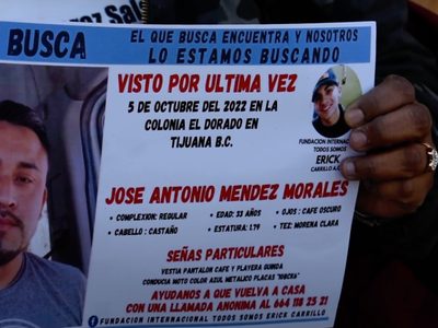 Ligan a policías de Baja California en 3 de cada 10 casos de desaparición