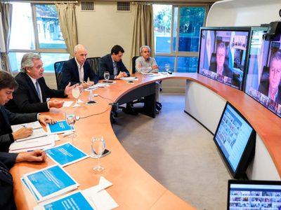 Alberto Fernández se encuentra reunido con los gobernadores: qué pasa con la cuarentena