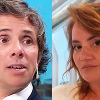 Robertito Funes fue agredido en la marcha por el triple femicidio y Nancy Pazos lo cruzó en vivo