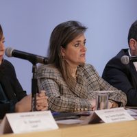 Ministra Ríos Farjat llama al Poder Judicial a mantenerse "inquebrantable e independiente"