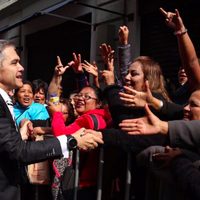 Mancera levanta ánimos... entre acarreados