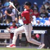 Smith y Naylor conectan HR's y Diamondbacks vencen 6-4 a Marlin