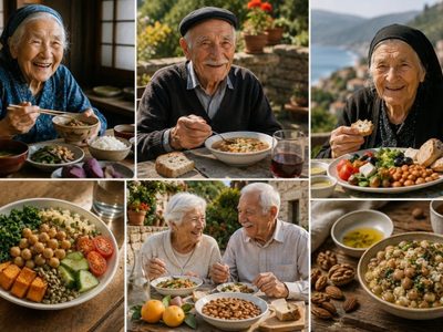Qué comen realmente las personas longevas: recetas inspiradas en las “zonas azules” del mundo