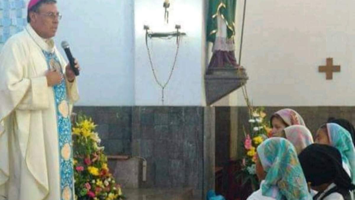 El obispo Gerardo Díaz Vázquez
