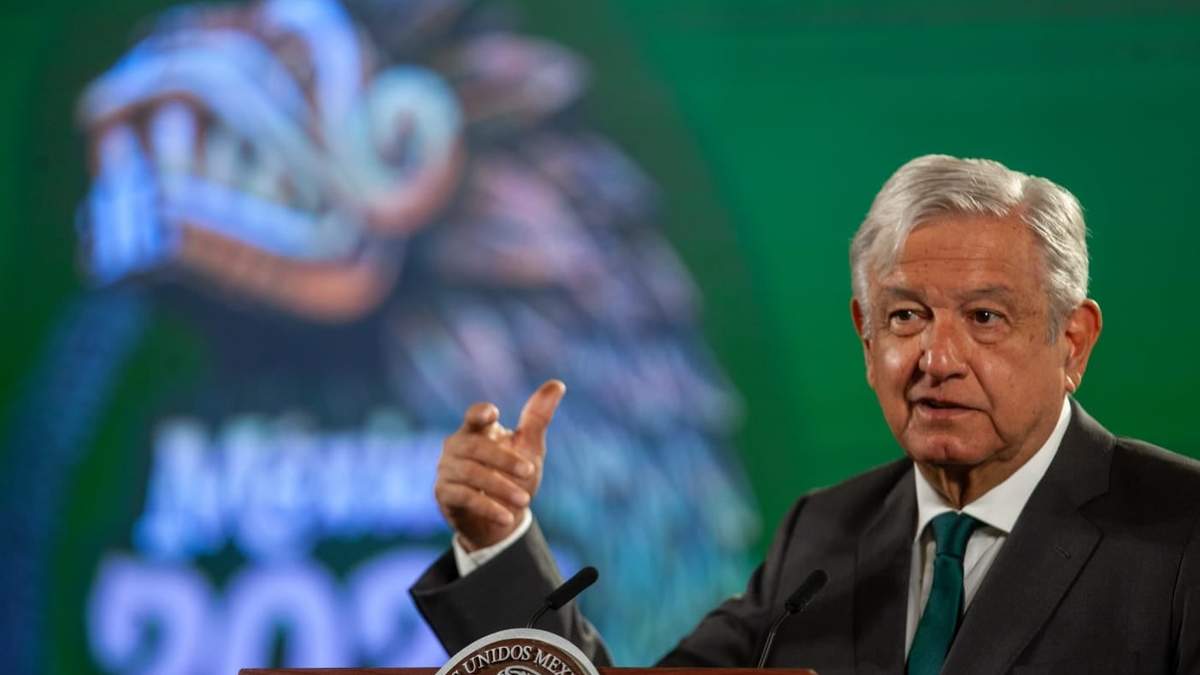 El presidente López Obrador