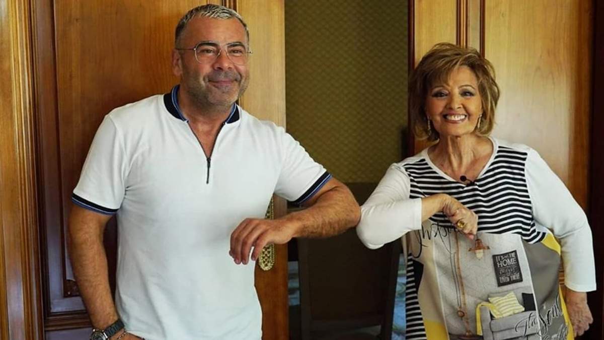 Jorge Javier Vázquez y María Teresa Campos. Fuente: (Twitter)