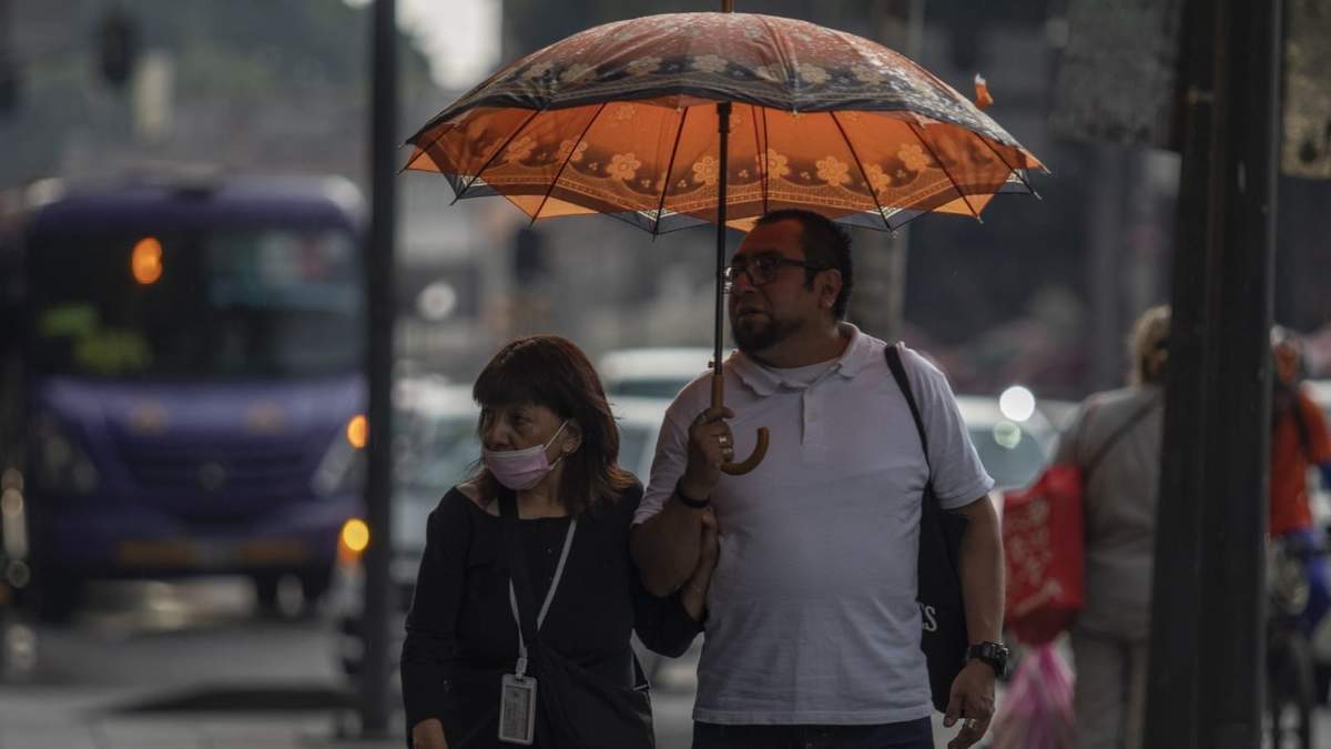 Semana de chubascos, lluvias aisladas y fuertes