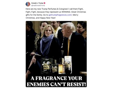 Trump trolea en redes sociales a Justin Trudeau y a Jill Biden