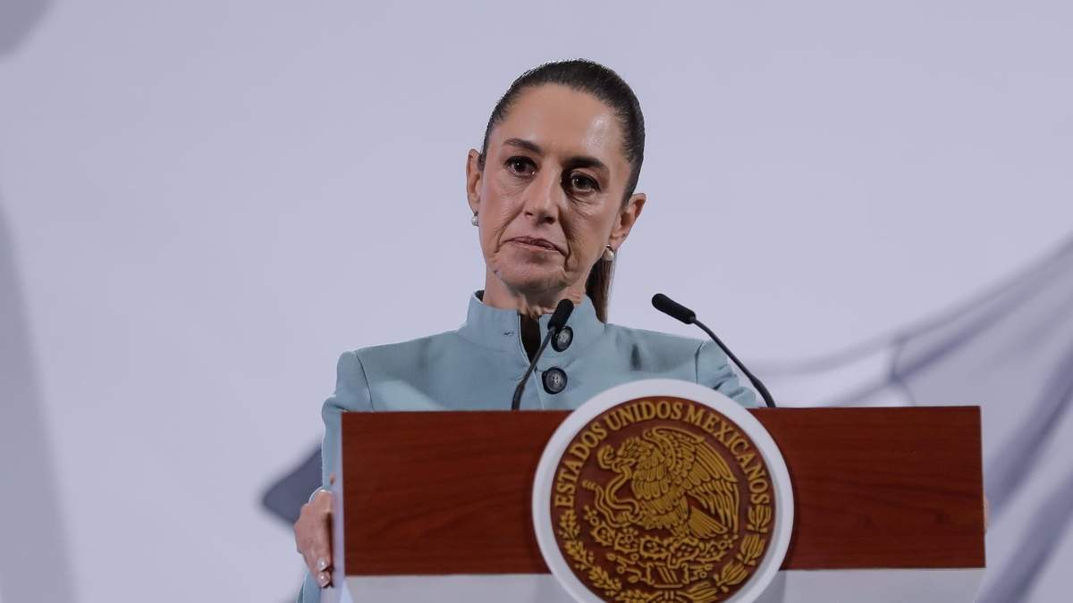 La presidenta Claudia Sheinbaum
