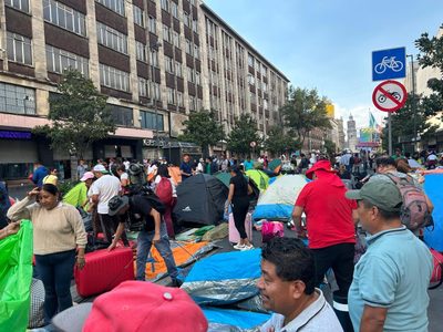 Segob rechaza participación de provocadores en movilización de la CNTE en CDMX