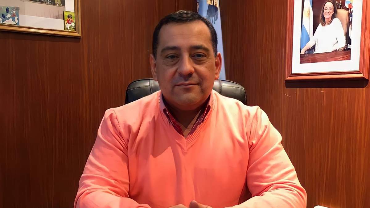 Guillermo Mercado, intendente de Los Antiguos. Fuente: (Twitter)