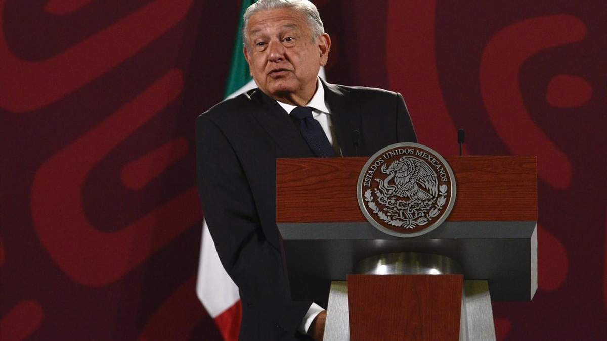 El presidente López Obrador