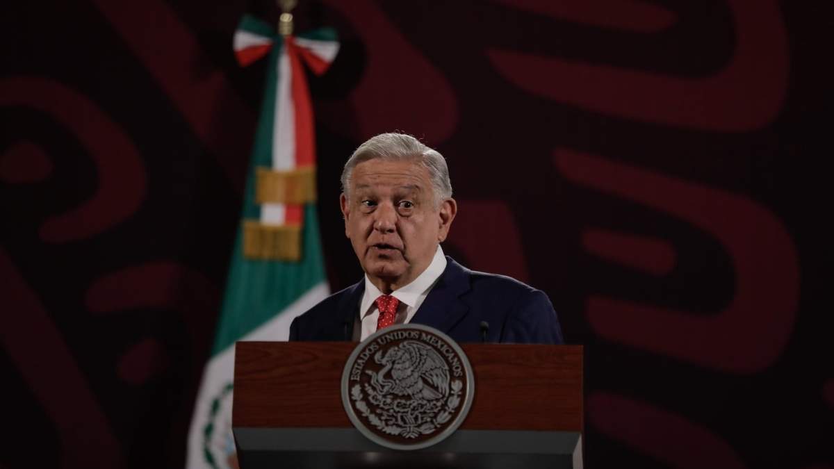 El presidente Andrés Manuel López Obrador en la mañanera