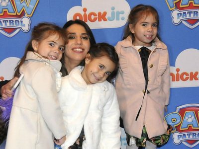 Sorprendente reacción de las hijas de Cinthia Fernández al ver a Martín Baclini en el "Cantando 2020