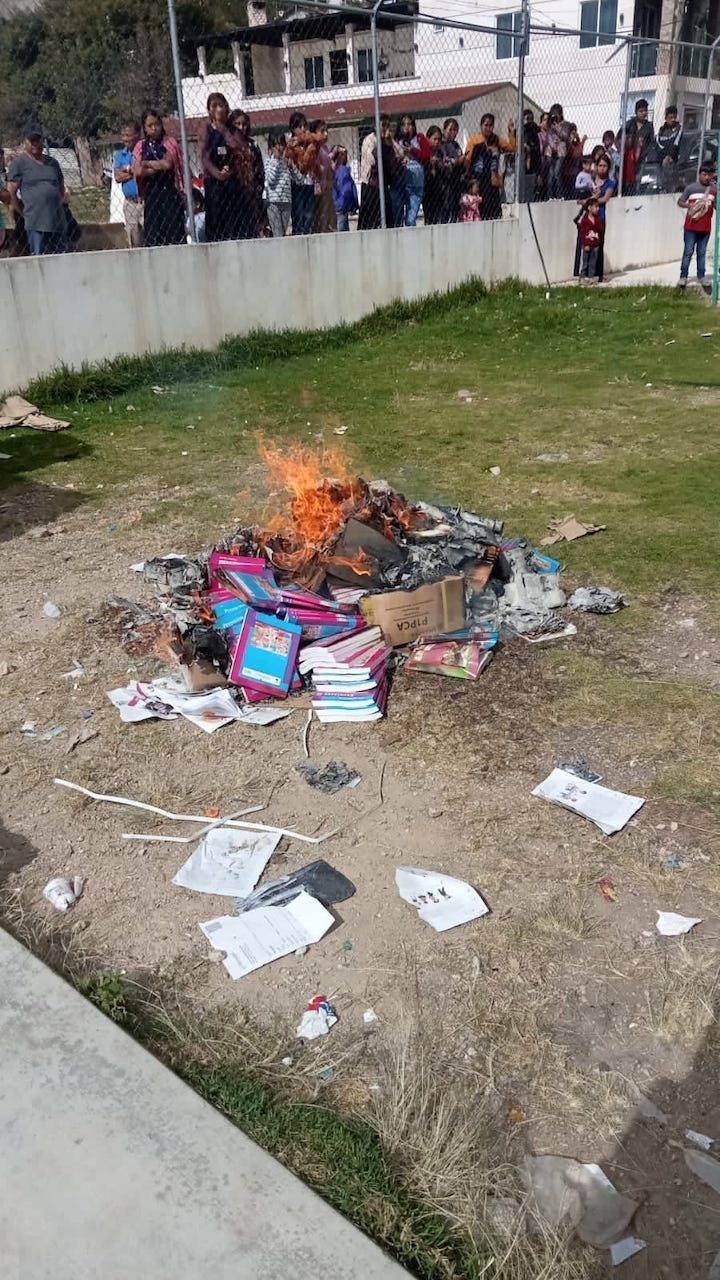 Quela de libros de texto de San Critóbal de las Casas, Chiapas