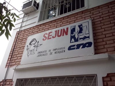 Empleados judiciales de Neuquén realizarán un paro de actividades
