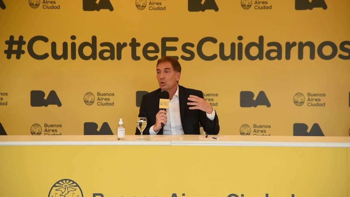 El vicejefe de Gobierno porteño, Diego Santilli. Fuente: (Twitter)
