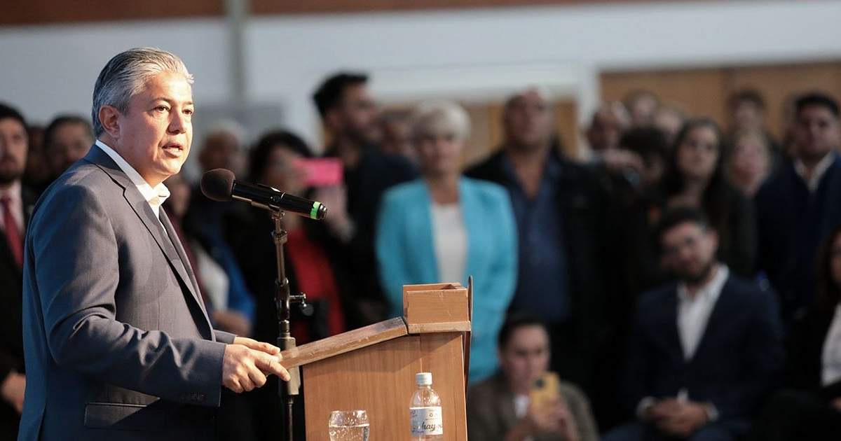 El gobernador explicó los objetivos de la regionalizción de la provincia. Fuente: (Gobierrno de Neuquén)