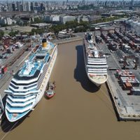 Se oficializó el protocolo para los casos de coronavirus que lleguen en barco