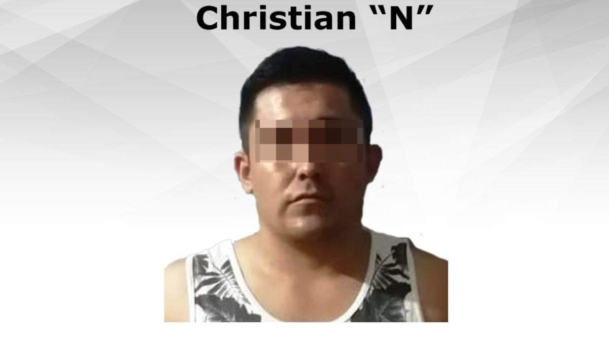 Christian N, ‘El Perro’, presunto jefe de plaza de Guerreros Unidos