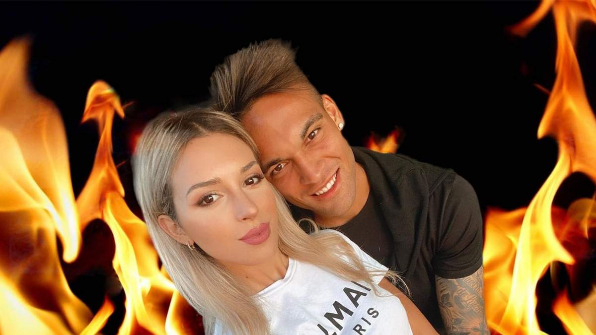 Agustina Gandolfo y Lautaro Martínez. Fuente: (Minuto Neuquén)