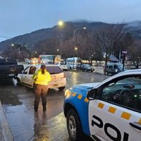 Conducía alcoholizada y provocó un choque en cadena en San Martín de los Andes