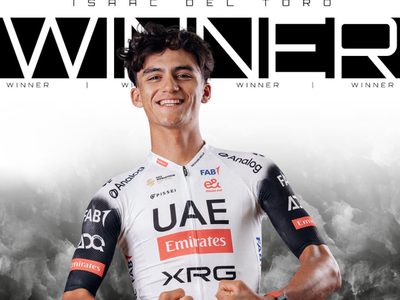 Isaac del Toro alcanza los 15 títulos en 2025 tras conquistar la carrera Gran Piamonte