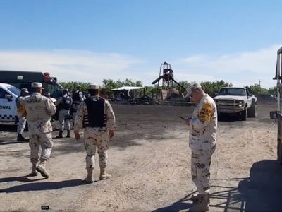 Al menos nueve mineros están atrapados al derrumbarse un pozo carbonero en Sabinas, Coahuila