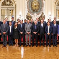 Los gobernadores apoyaron a Fernández tras la extensión de la cuarentena