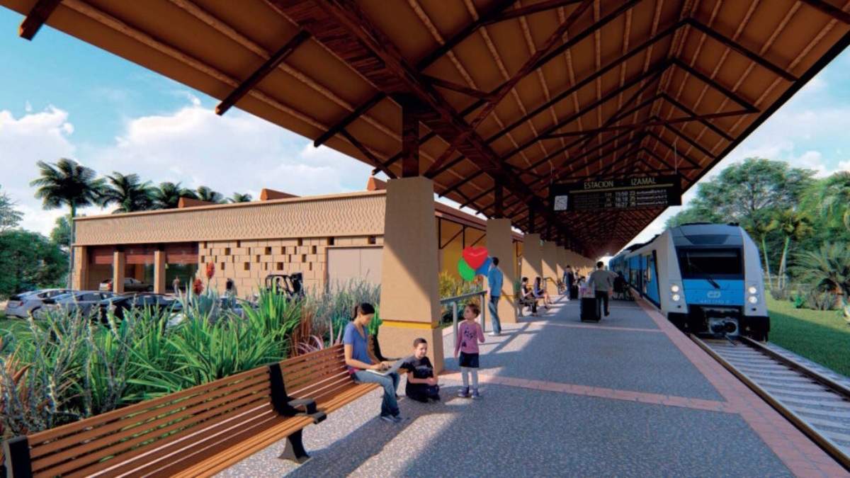 Maqueta del Tren Maya