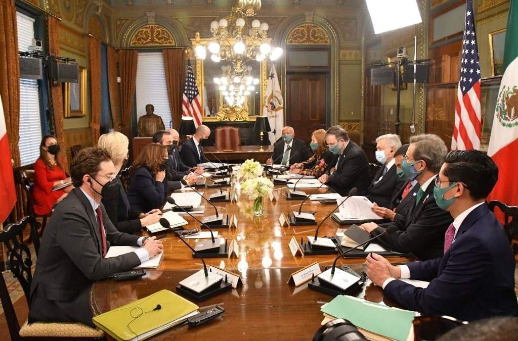 La reunión entre la vicepresidenta Kamala Harris y el presidente López Obrador