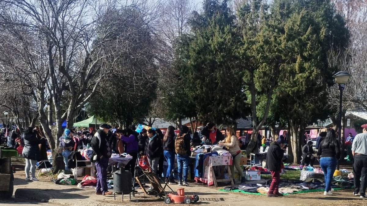 La feria de emprededores en Junín de los Andes. Fuente: (Facebook)