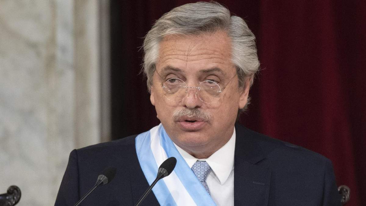 Presidente Alberto Fernández. Foto: (Twitter)