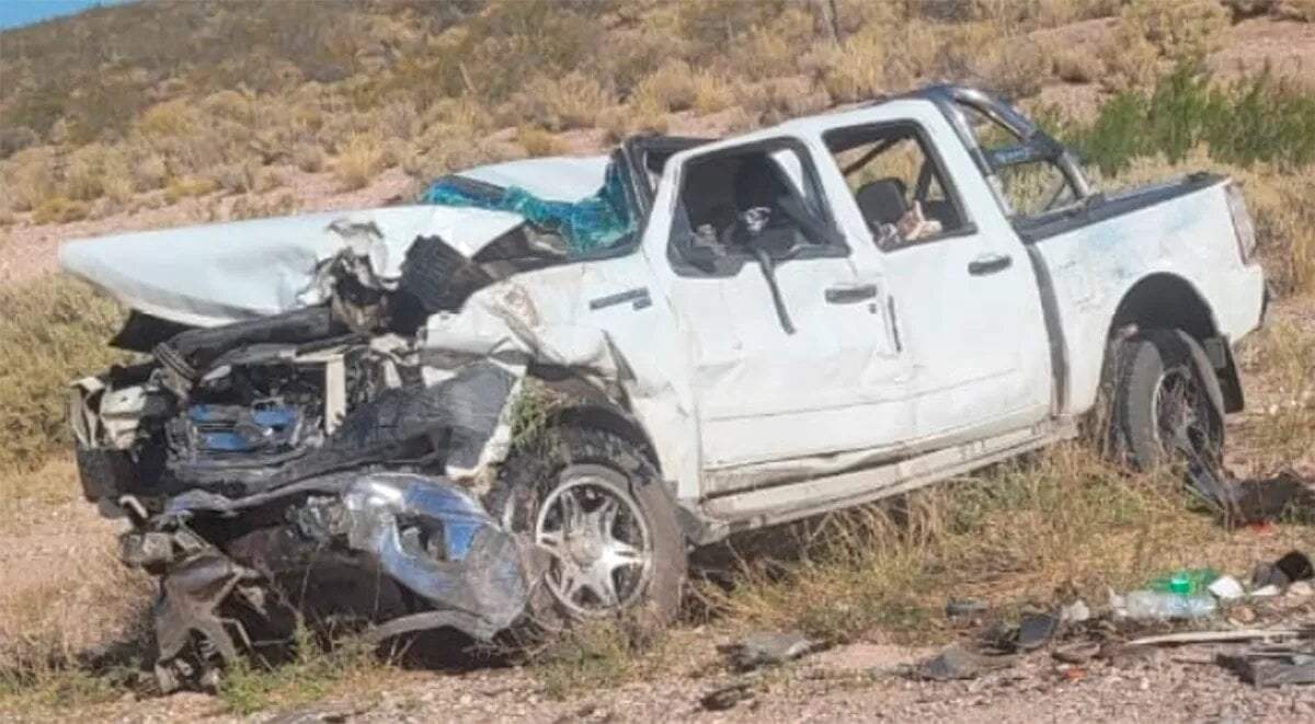Siniestro vial en la ruta 237. Fuente (Diario Río Negro).