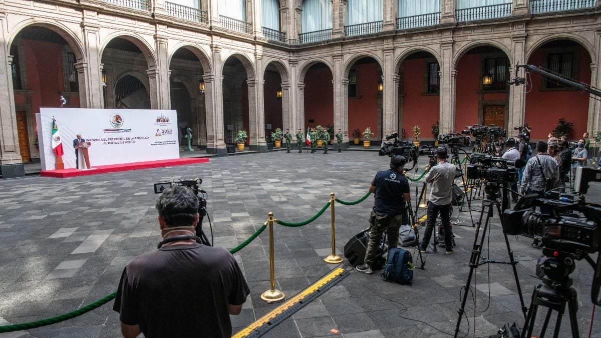 El presidente presentó su llamado informe trimestral en abril