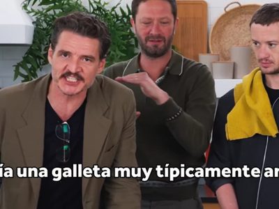 La reacción de Pedro Pascal al oír que el alfajor es chileno